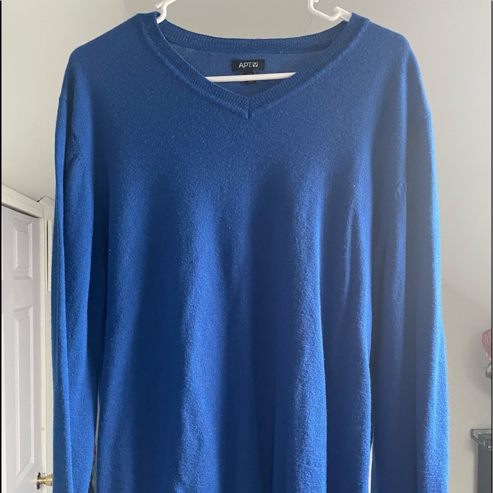 Blue sweater